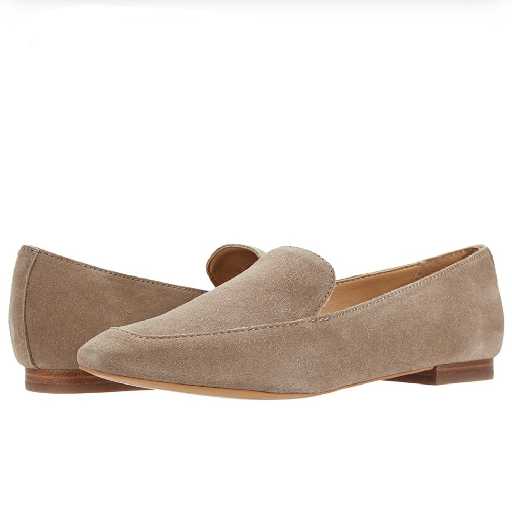 NWD Dolce Vita Halia Taupe Suede Loafer - Picture 1 of 7